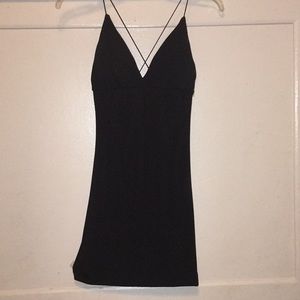 Better Be Black body con dress